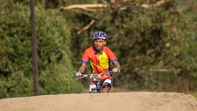 KSA cyclists ride up an Xco storm