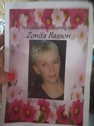 Familie en vriende groet Zoe