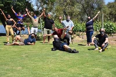 Toeragente besoek Oudtshoorn
