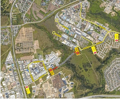 Plan your trip around road closures