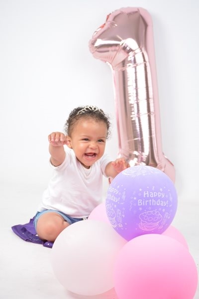 Baby turns one year old today, 1 January 2021