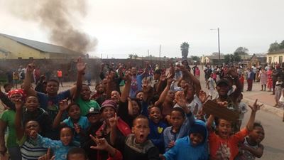Service delivery protest in Rosemoor