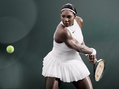 Serena Williams returns to the tennis court