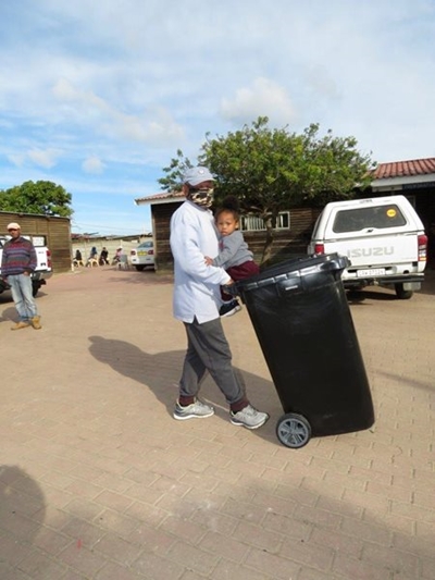 Wheelie bins to Touwsranten a step in the green direction 