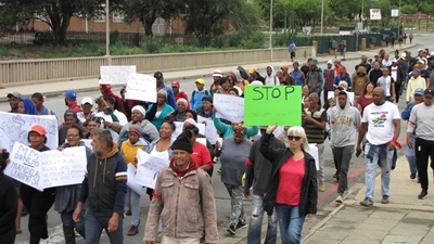 Protest unites all walks of life