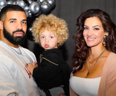 Social media reacts to first public photos of Drake’s baby