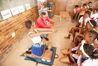Sea rescue programme in schools