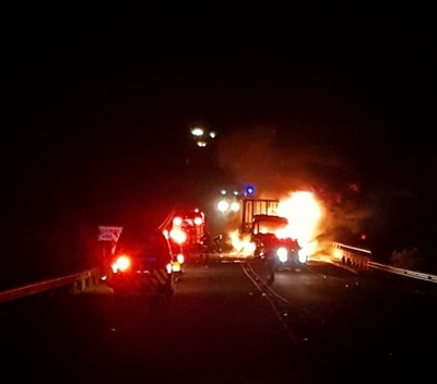 Fatal crash, driver unidentifiable