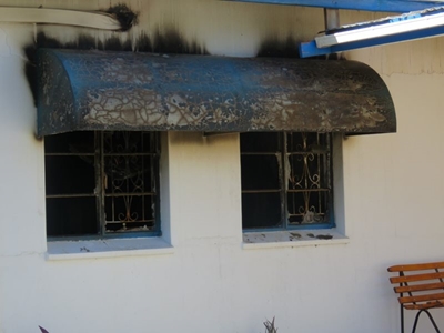 Fire destroys inside of home 