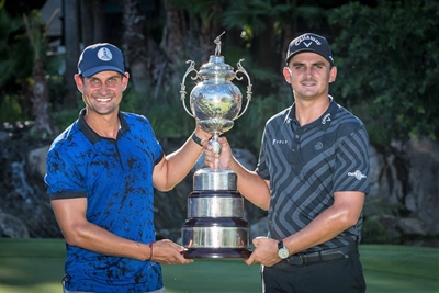 Mossel Bay caddie's thrilling double win