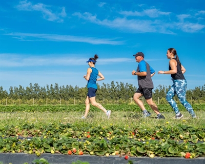 Farm trail run in aid of Usapho Indlu