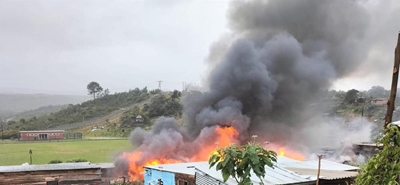 More Bitou fires claim informal homes