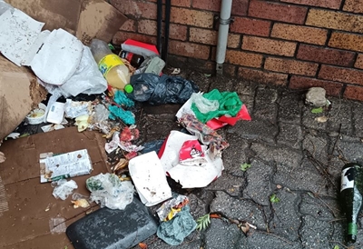 Homeless’ mess addressed