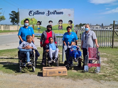 SPCA donates to the disabled