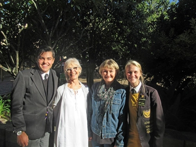 Kwagga-skrywers loop breëbors rond
