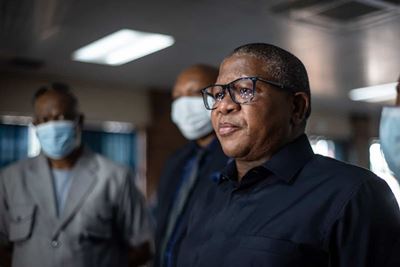 ‘Fix your English, then fix the potholes’: Twitter roasts Mbalula after moon landing tweet