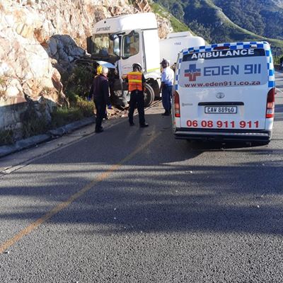 Bestuurder van trok in pas oorlede