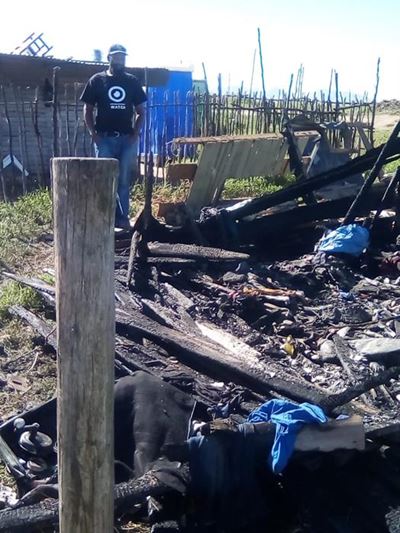 Slapende man dood in brand