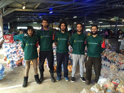 Locals who assisted Gift of the Givers