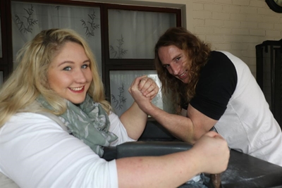 Twee goues vir Mosselbaai armdrukkers