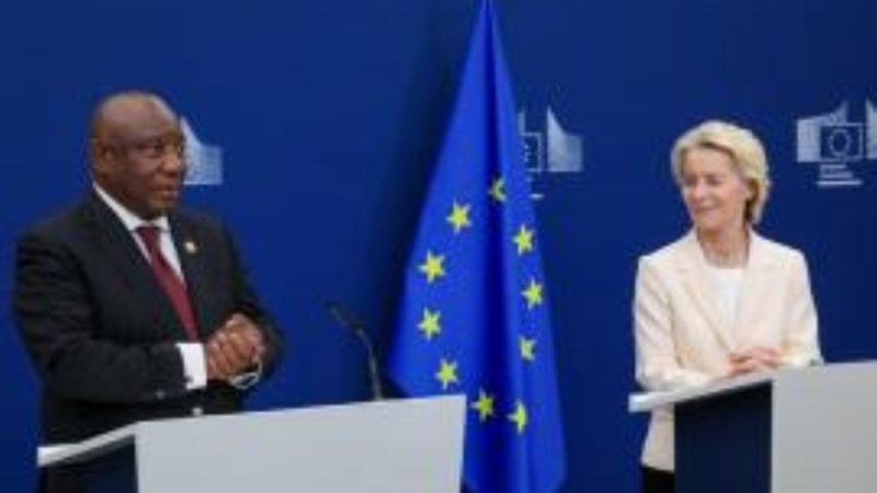 €11.5 Billion EU-South Africa deal targets green hydrogen, E-batteries, and jobs