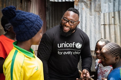 Former Bok ‘Beast’ to put weight behind children’s education as Unicef ambassador