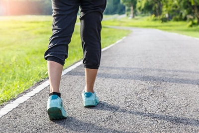 Pronation of the foot during the gait cycle