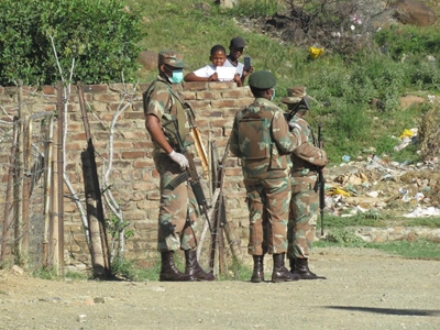 Soldiers welcomed with mixed feelings