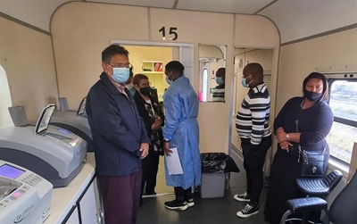 Health train in George