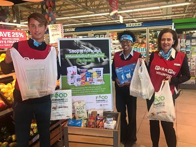 Launch of Mandela Day Food Drive
