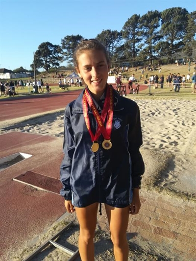 Atleet Elné op die regte pad