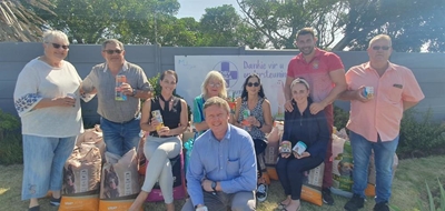 Reuse skenking aan Mosselbaai DBV