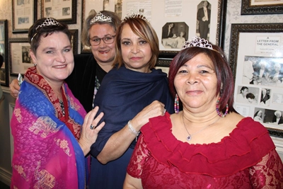 Warriors, survivors and supporters on the red carpet at theatre