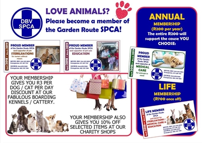 Please renew your SPCA membership