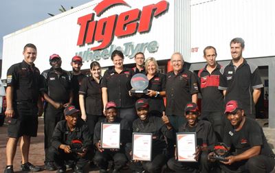 Local Tiger Wheel & Tyre 7 times tops in SA