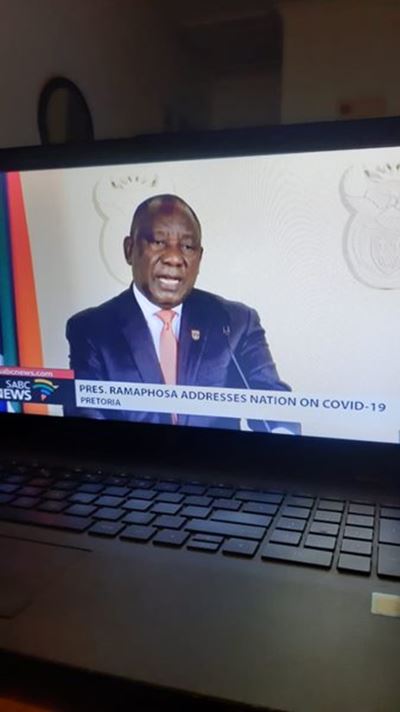 Covid-19: Ramaphosa declares national disaster