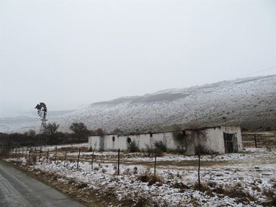 Snowfalls blanket the Sneeuberg
