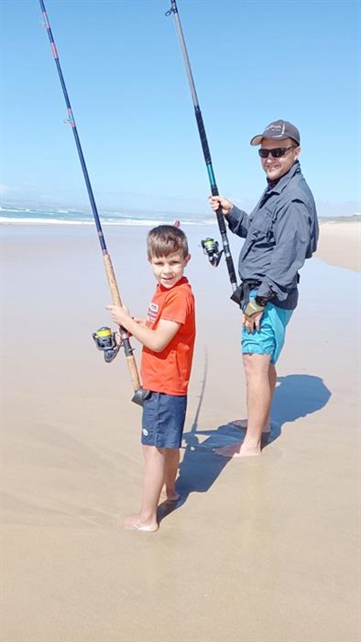 Jongeling wag vir grote