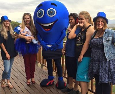 Autism friendly mascot makes his rounds