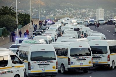 Closure of certain minibus taxi routes in response to ongoing violence
