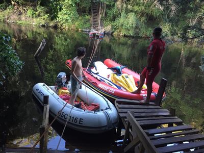 Asthma victim saved on hiking trail 