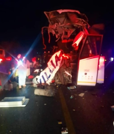 Multiple injuries after buses collide