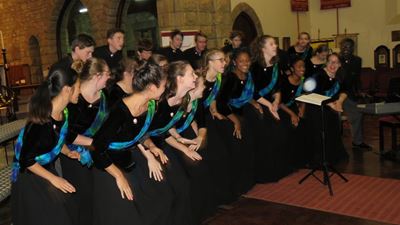 Young voices set St Mark's rafters ringing