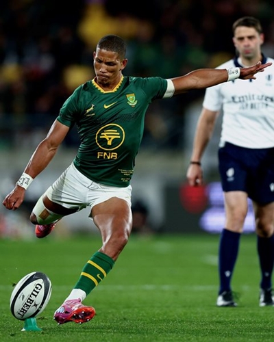 Springboks beat All Blacks with record score in Wellington 