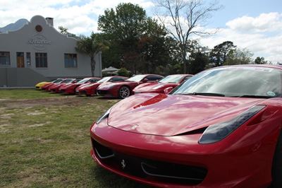 Garden Route Ferrari Club drives for charity