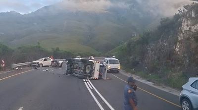 Fatal accident on Outeniqua Pass this morning 