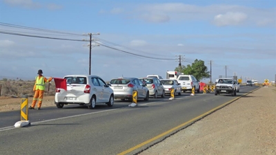 Alle padwerke lei na Oudtshoorn