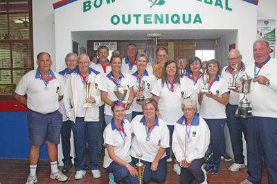 Pryse vir Outeniqua-rolbalklub se klubkampioene