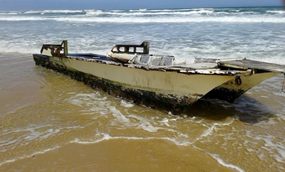 Interesting boat found