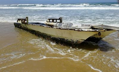 Interesting boat found